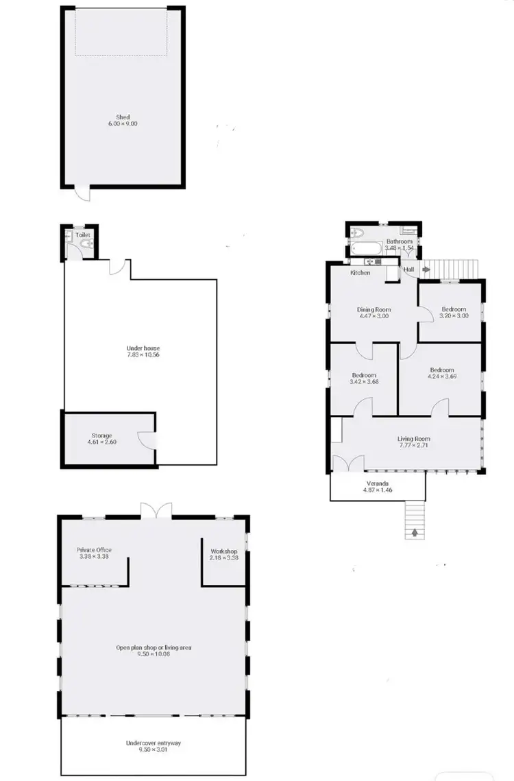 Floorplan of Homely house listing, 10 Mill street, Mourilyan QLD 4858