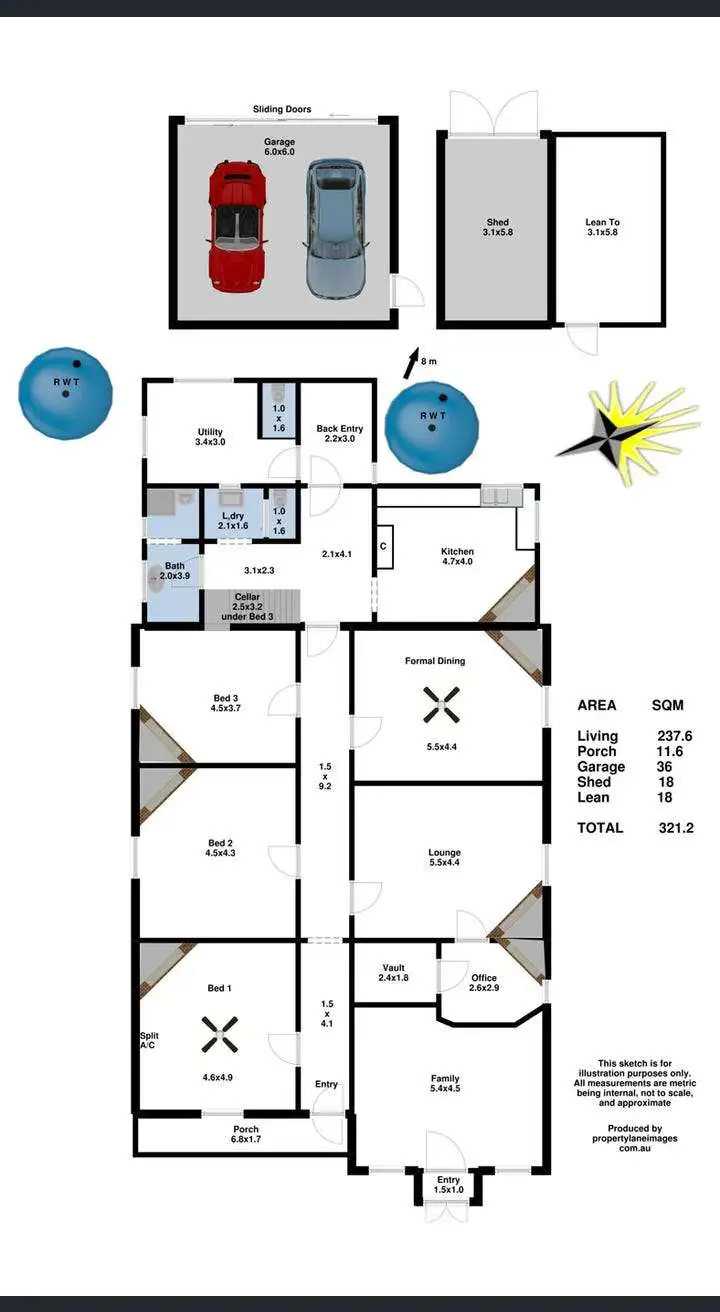 Floorplan of Homely house listing, 45 Torrens Road, Riverton SA 5412