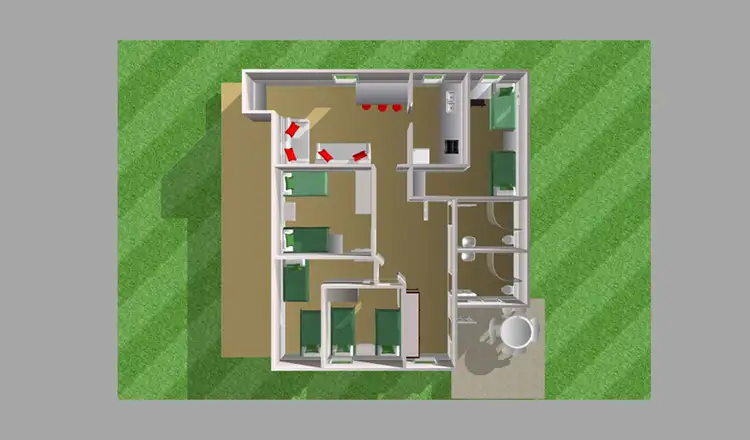 Floorplan of Homely house listing, 96 Grey street, St Kilda VIC 3182