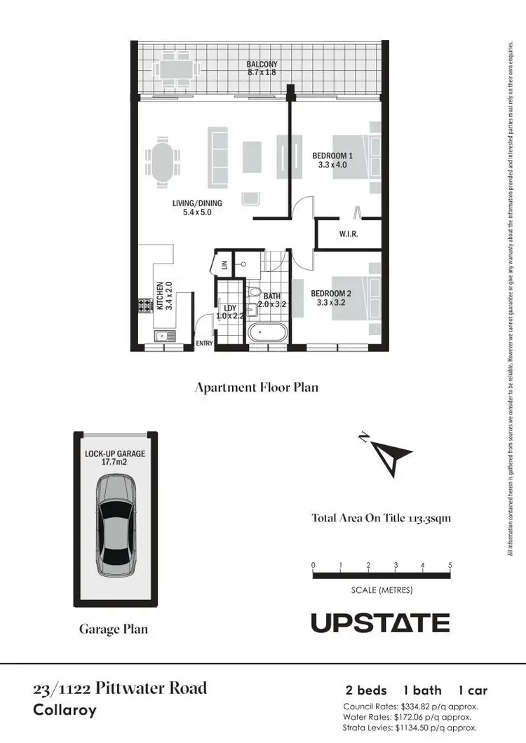 Floorplan of Homely apartment listing, 23/1122 Street, Collaroy NSW 2097
