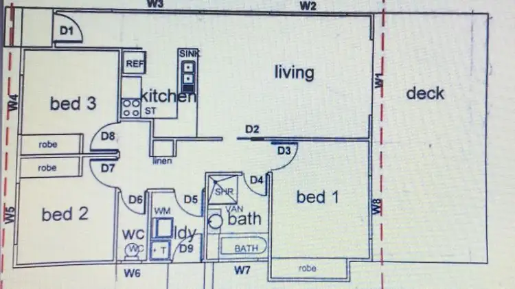 Floorplan of Homely villa listing, 1/4A French Street, Orford TAS 7190
