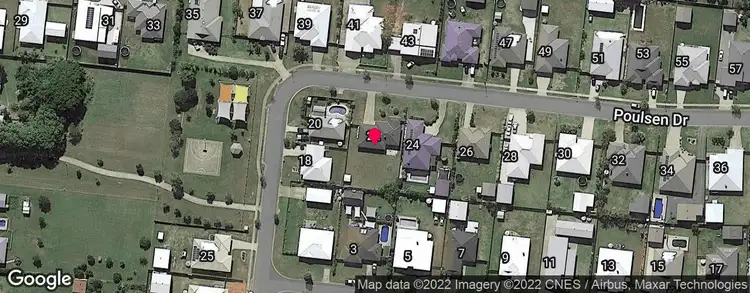 Floorplan of Homely house listing, 22 Poulsen Drive, Marian QLD 4753