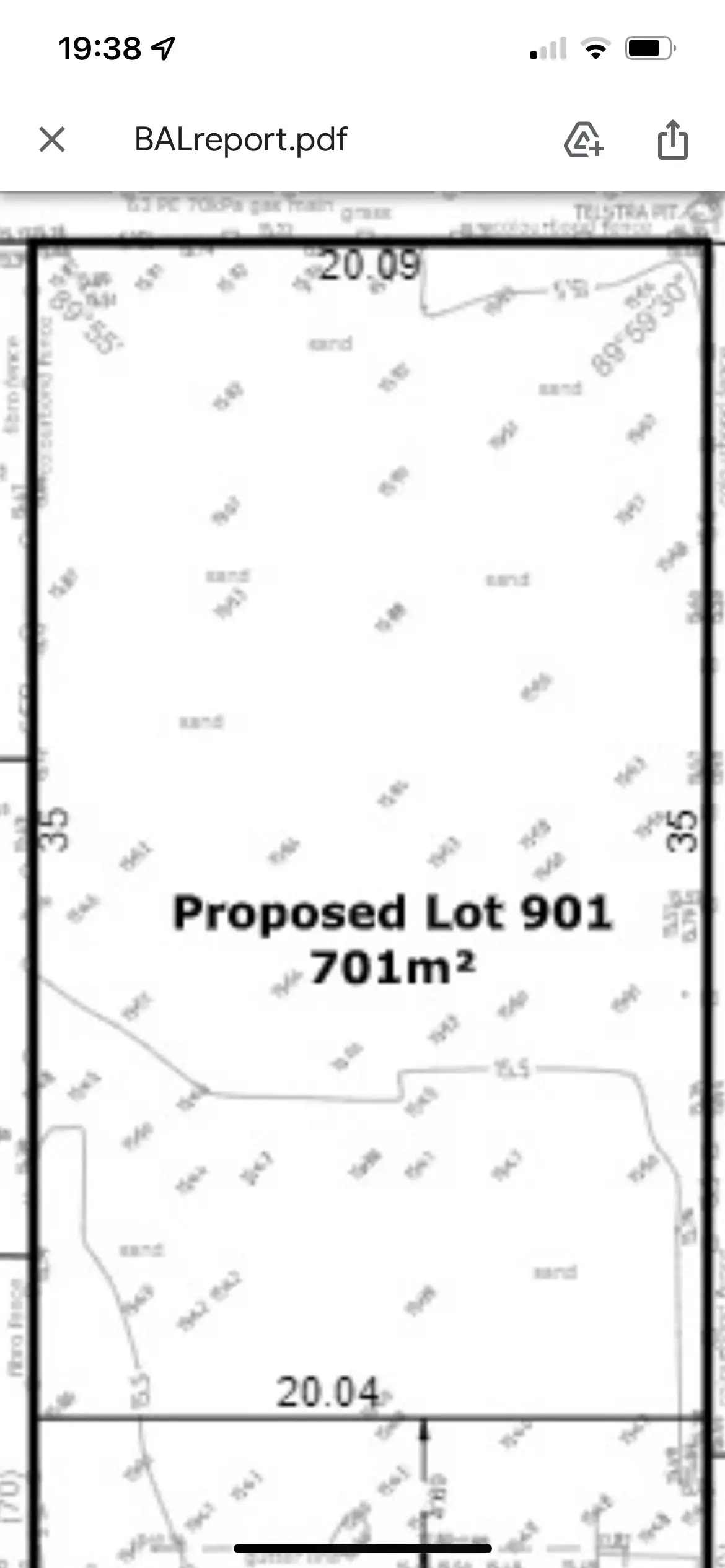 Floorplan of Homely land listing, 54 Aroona Way, Maddington WA 6109