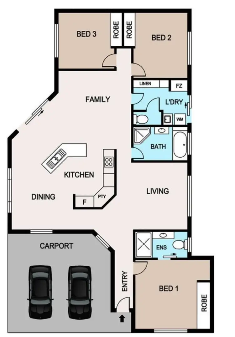 Floorplan of Homely house listing, 17 Bryant Terrace, Gunn NT 832