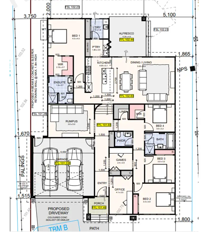 Floorplan of Homely land listing, 13 Comongin Ave, Warburton VIC 3799