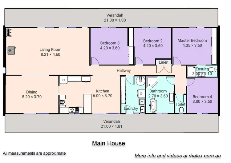 Floorplan of Homely rural property listing, 161 Curreeki Creek Rd, Coolongolook NSW 2423