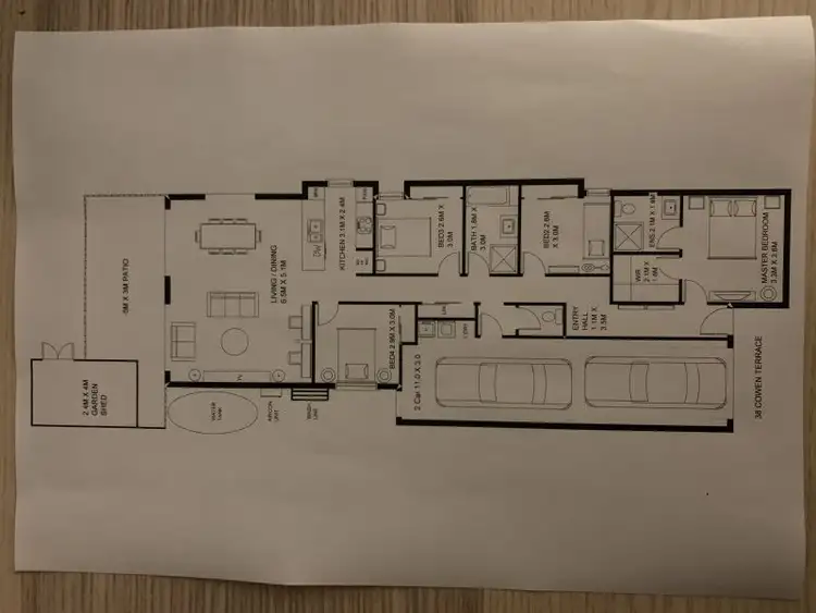 Floorplan of Homely house listing, 38 Cowen Terrace, North Lakes QLD 4509