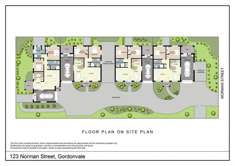 Floorplan of Homely block of units listing, 15 Balmoral Close, Mount Sheridan QLD 4868