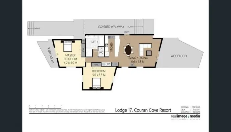 Floorplan of Homely house listing, 4617 Couran Cove Island Resort, South Stradbroke QLD 4216