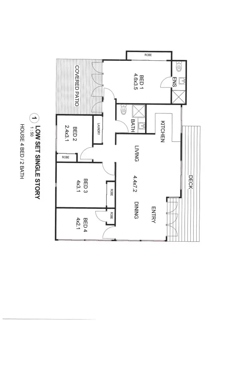 Floorplan of Homely house listing, Address available on request
