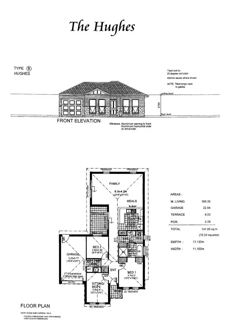 Floorplan of Homely retirement listing, 7 James Pl, North Moonta SA 5558