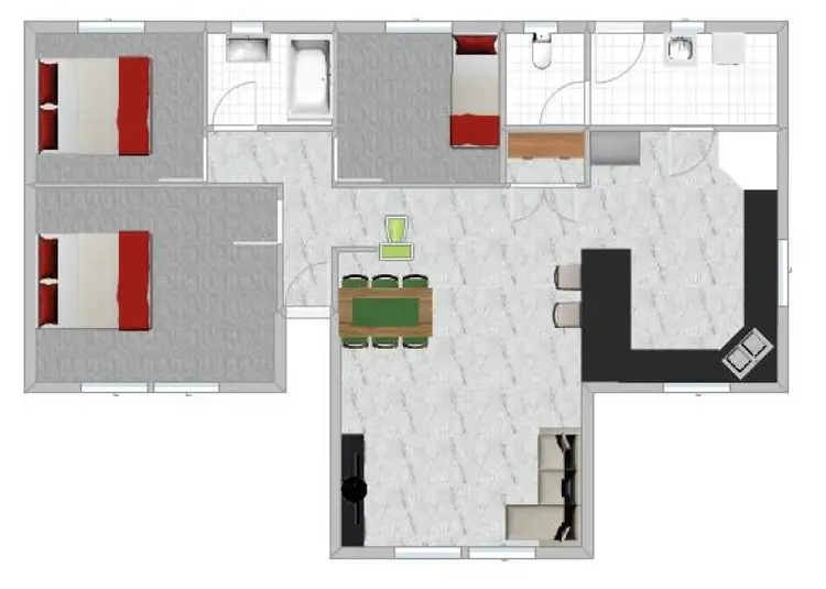 Floorplan of Homely house listing, 13 Barry Street, Cowell SA 5602