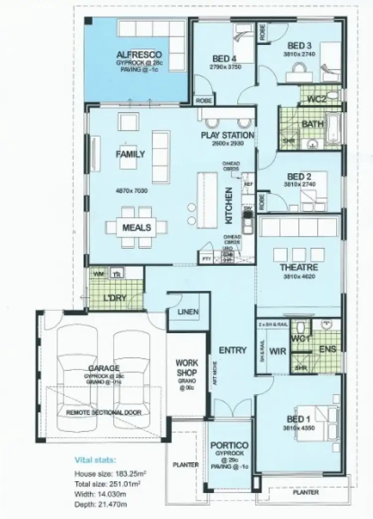 Floorplan of Homely house listing, Address available on request