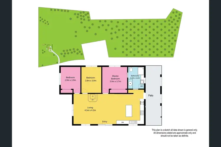 Floorplan of Homely house listing, 107 North Jindivick Road, Jindivick VIC 3818