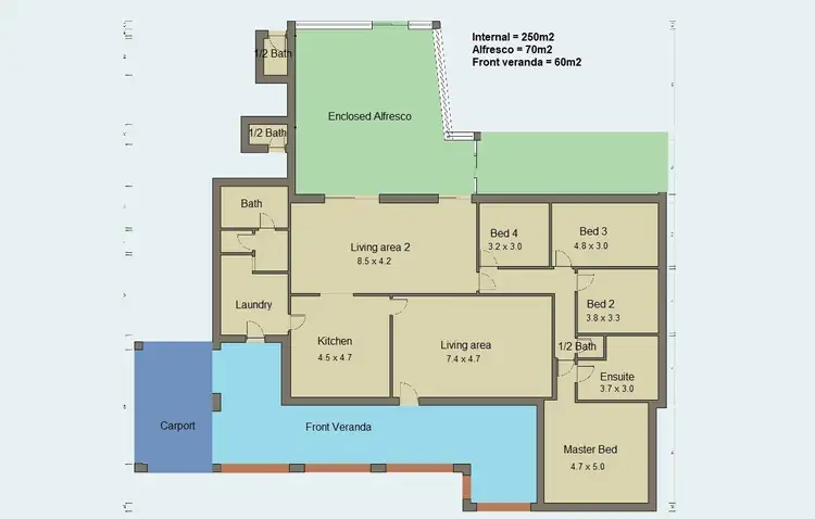 Floorplan of Homely house listing, 140 Bailey Rd, Glen Forrest WA 6071