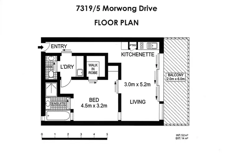 Floorplan of Homely apartment listing, 7319/5 Morwong Drive, Noosa Heads QLD 4567