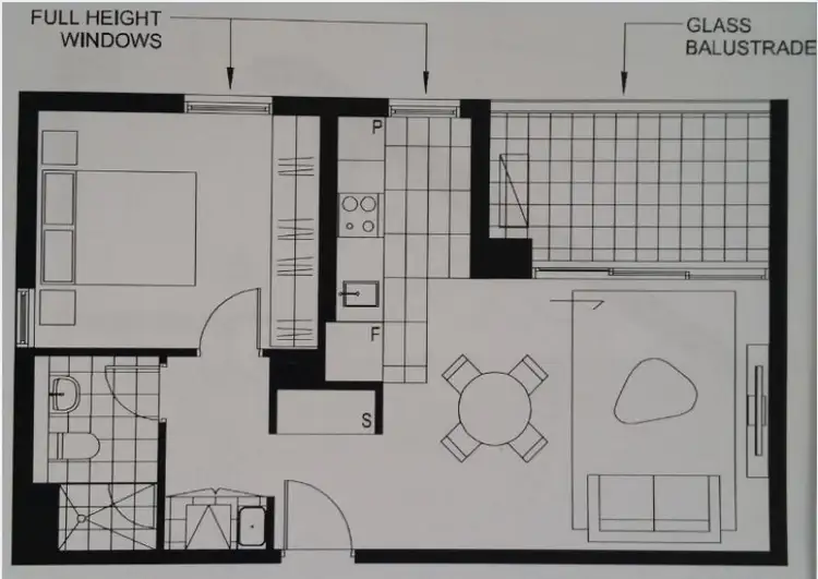 Floorplan of Homely apartment listing, 460 Forest Road, Hurstville NSW 2220