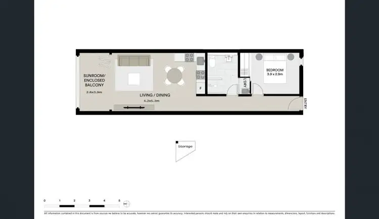 Floorplan of Homely apartment listing, Address available on request