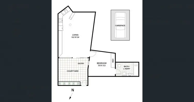 Floorplan of Homely apartment listing, 74/450 Pacific Highway, Lane Cove North NSW 2066
