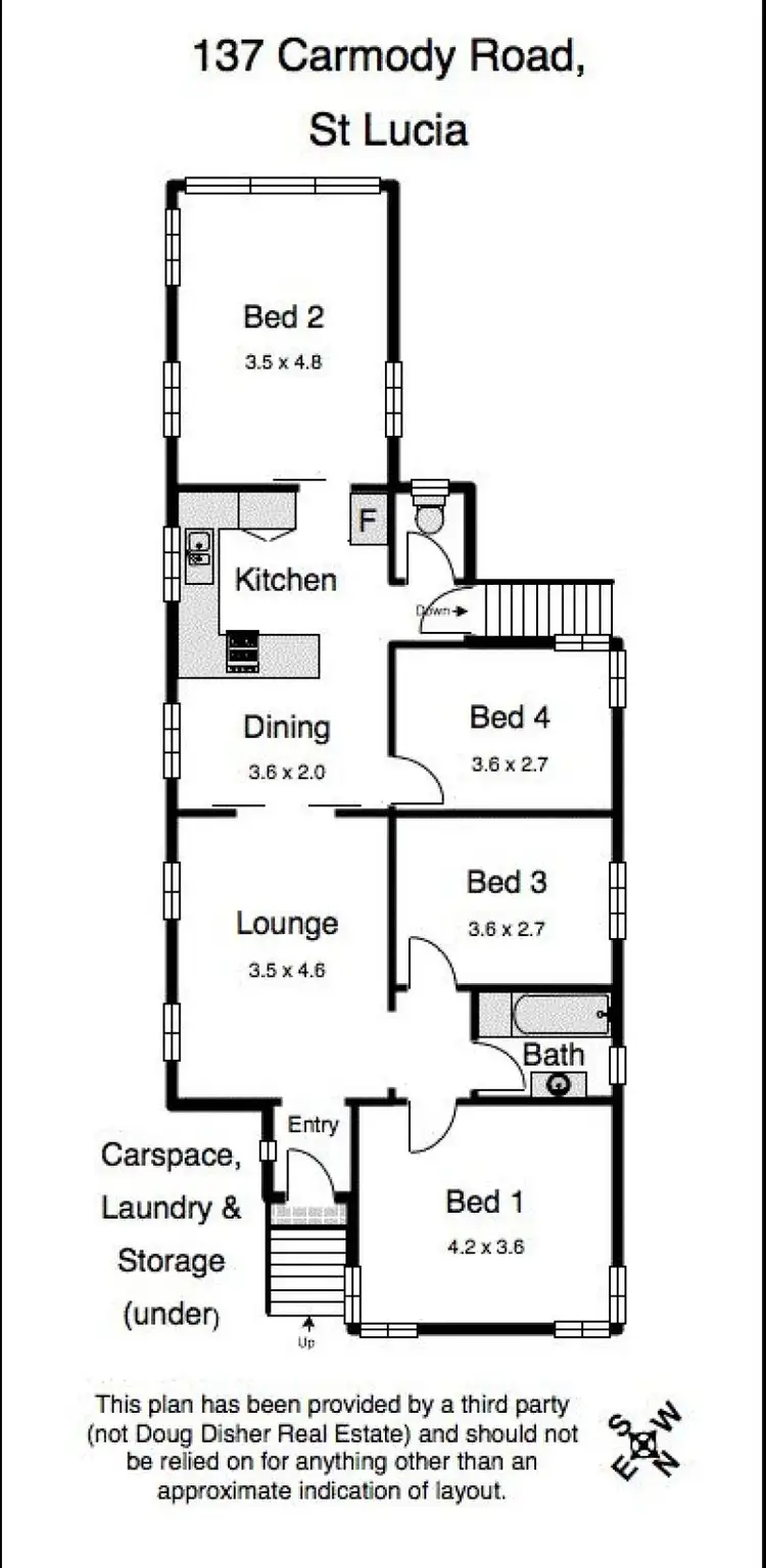 Floorplan of Homely house listing, 137 Carmody Road, St Lucia QLD 4067