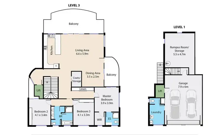 Floorplan of Homely apartment listing, 1/62 Head Street, Forster NSW 2428