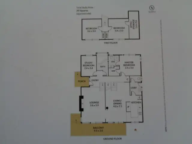 Floorplan of Homely house listing, 18 Anderson Road, Kilmore VIC 3764