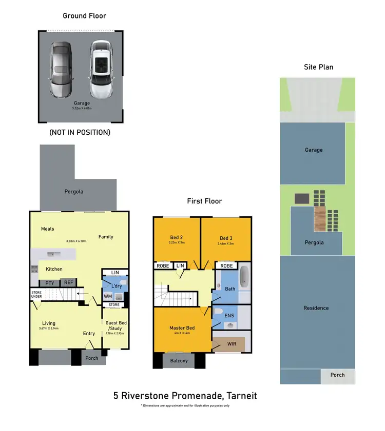 Floorplan of Homely house listing, 5 Riverstone Promenade, Tarneit VIC 3029