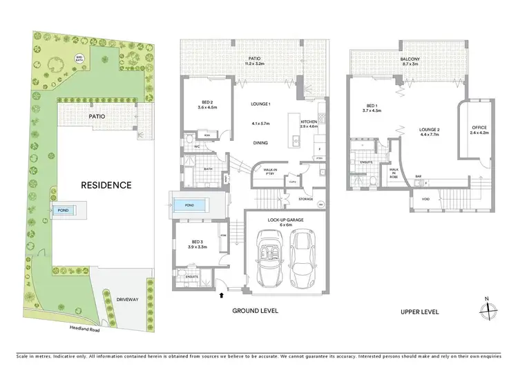 Floorplan of Homely house listing, 15 Headland Road, Sapphire Beach NSW 2450