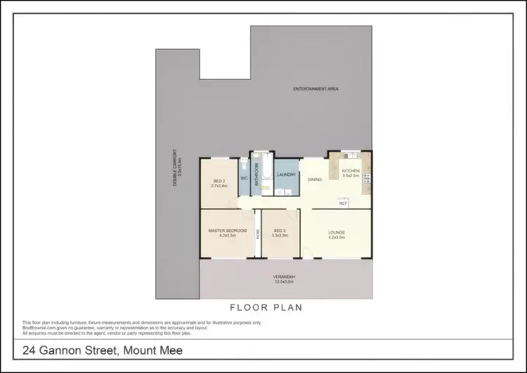 Floorplan of Homely house listing, Address available on request