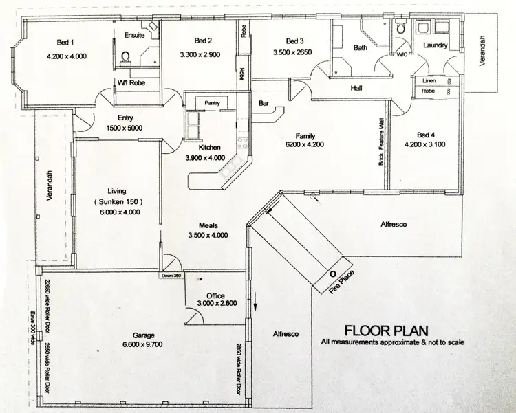 Floorplan of Homely house listing, 36 Brocklesby Street, Corowa NSW 2646