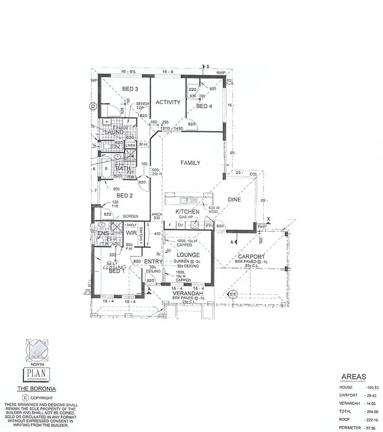 Floorplan of Homely house listing, 105 Torquata Boulevard, Helena Valley WA 6056