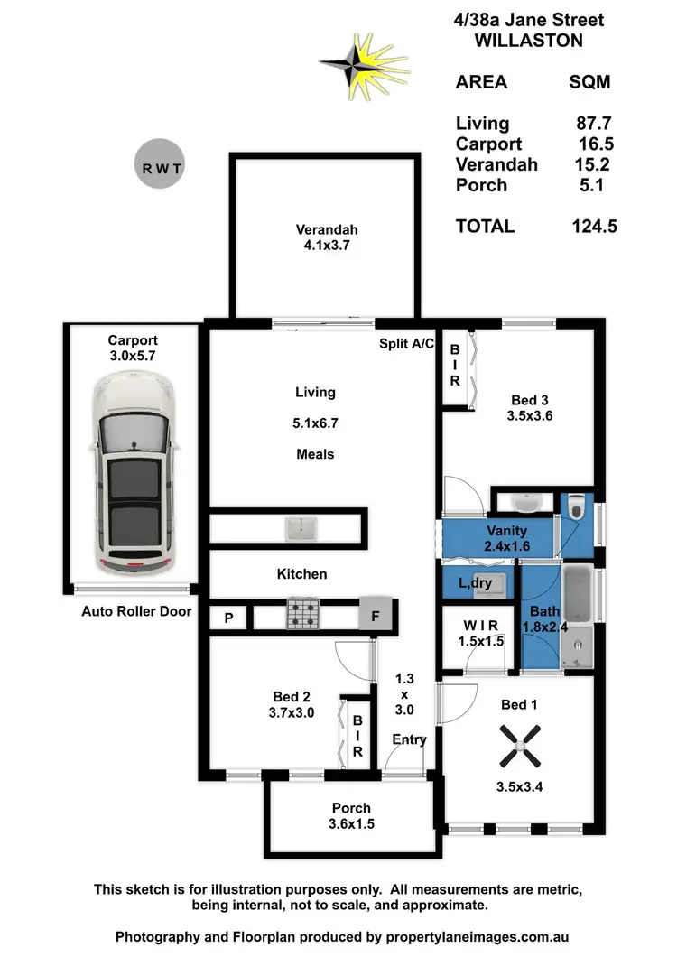 Floorplan of Homely house listing, 4/38a Jane Street, Willaston SA 5118