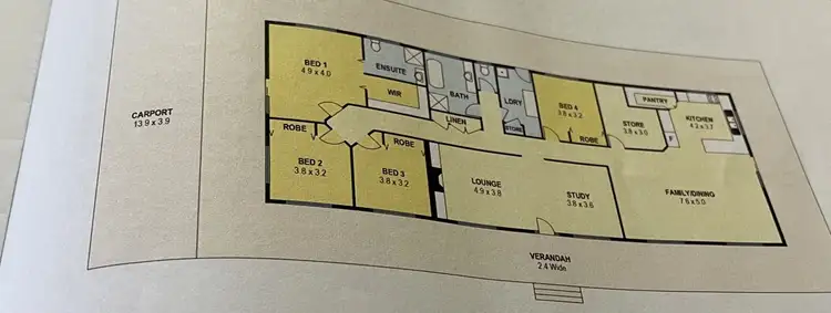 Floorplan of Homely rural property listing, 462 Mount Samson Rd, Kobble Creek QLD 4520
