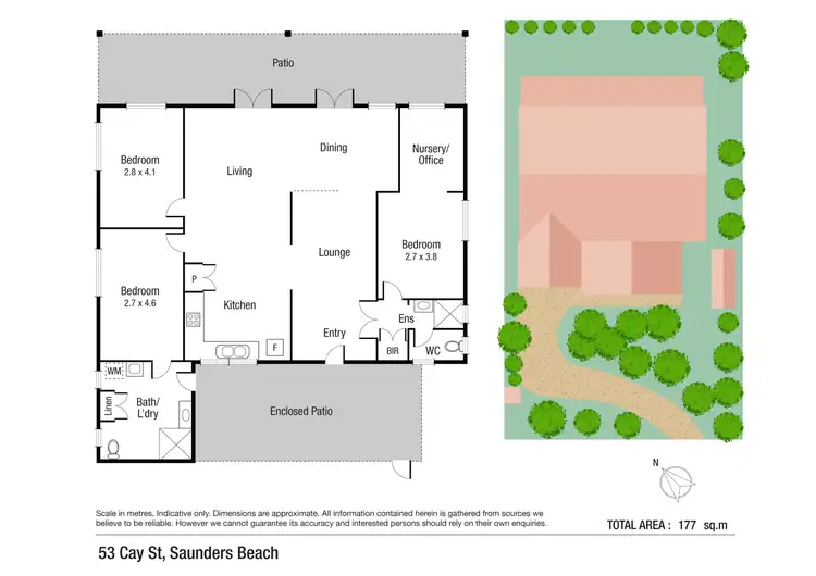 Floorplan of Homely house listing, 53 Cay Street, Saunders Beach QLD 4818