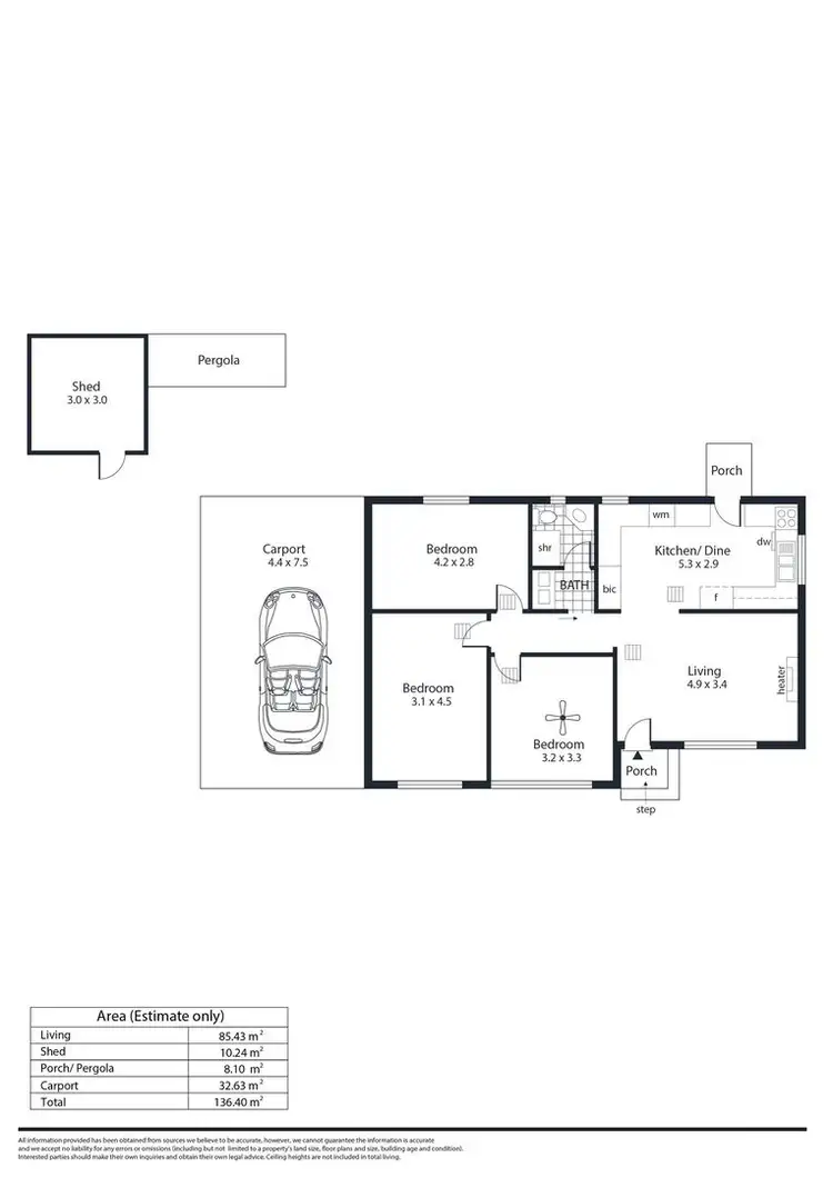 Floorplan of Homely house listing, 1/9A Auricht Road, Hahndorf SA 5245