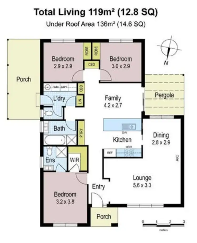 Floorplan of Homely house listing, 9 Kitchener St, Trafalgar VIC 3824