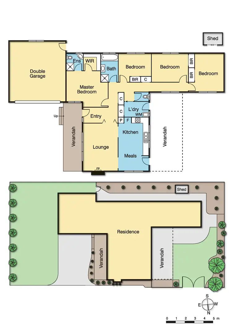 Floorplan of Homely house listing, 17 Springfield Street, Briar Hill VIC 3088