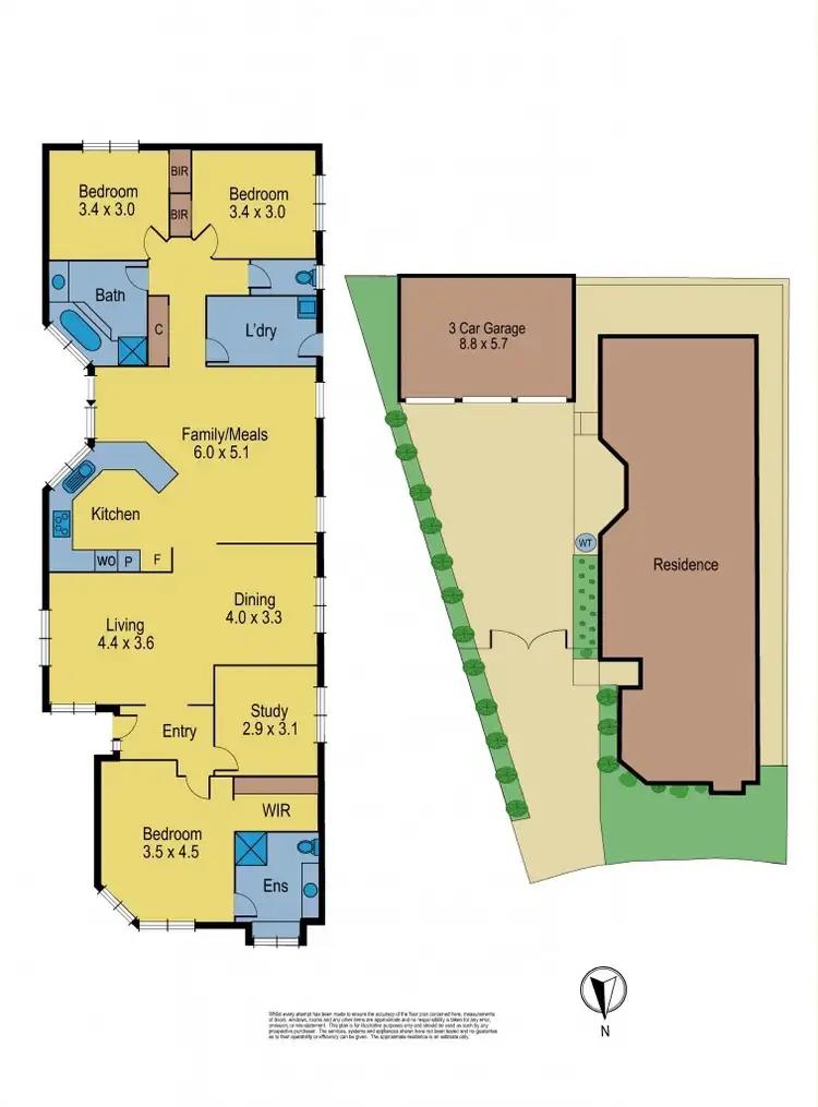 Floorplan of Homely house listing, 38 Gallery Gate Road, Yallambie VIC 3085