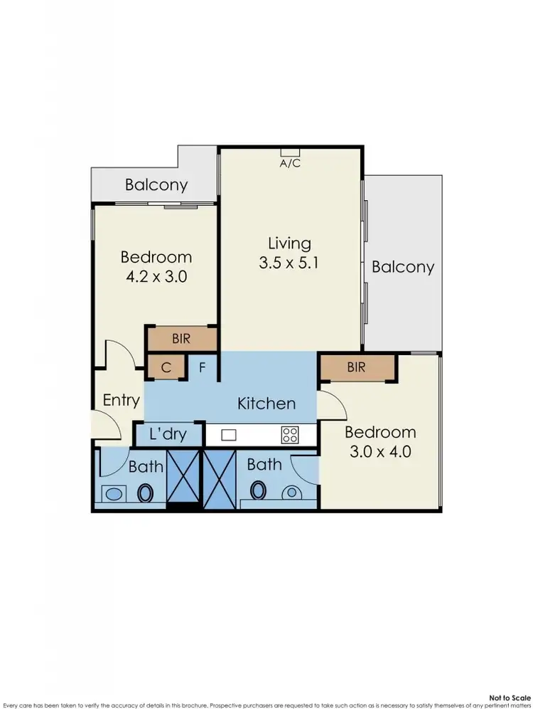 Floorplan of Homely apartment listing, 3703/220 Spencer Street, Melbourne VIC 3000