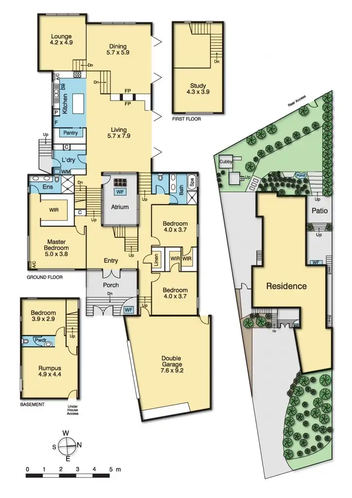 Floorplan of Homely house listing, 7 Elmwood Rise, Eltham North VIC 3095