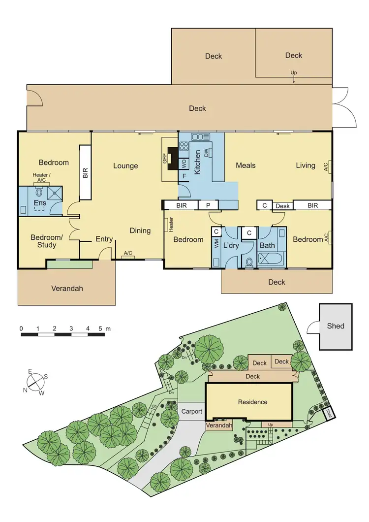 Floorplan of Homely house listing, 94 Progress Road, Eltham North VIC 3095