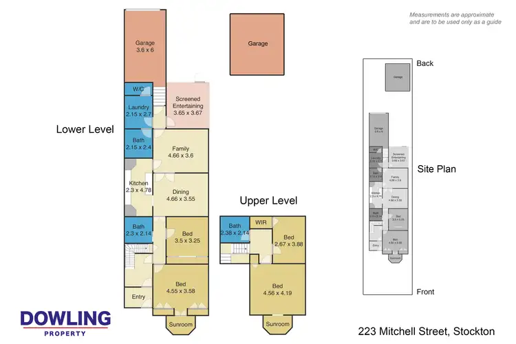 Floorplan of Homely house listing, 223 Mitchell Street, Stockton NSW 2295
