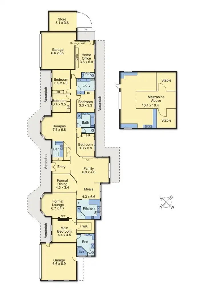 Floorplan of Homely house listing, 12 Janeallan Court, Tyabb VIC 3913