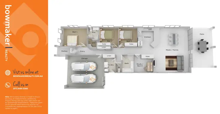 Floorplan of Homely house listing, 15 Rawlins Crescent, North Lakes QLD 4509