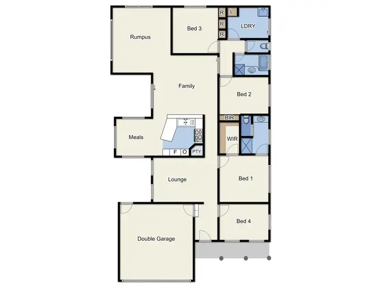 Floorplan of Homely house listing, 36 Don Collins Way, Berwick VIC 3806