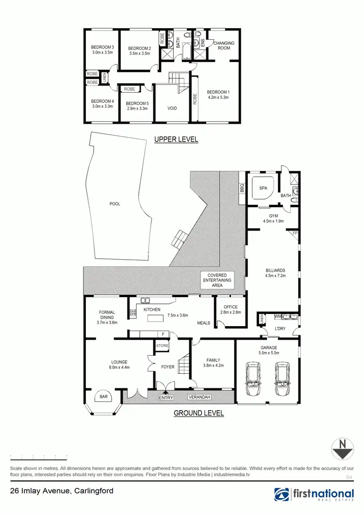 Floorplan of Homely house listing, 26 Imlay Avenue, Carlingford NSW 2118