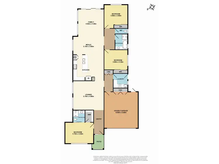 Floorplan of Homely house listing, 3 Desa Terrace, Dandenong VIC 3175
