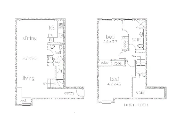 Floorplan of Homely apartment listing, 56/187 Collins Street, Melbourne VIC 3000