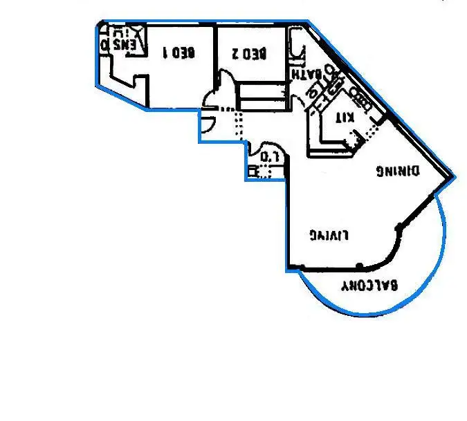 Floorplan of Homely apartment listing, 13/85-87 Old Burleigh Road, Broadbeach QLD 4218