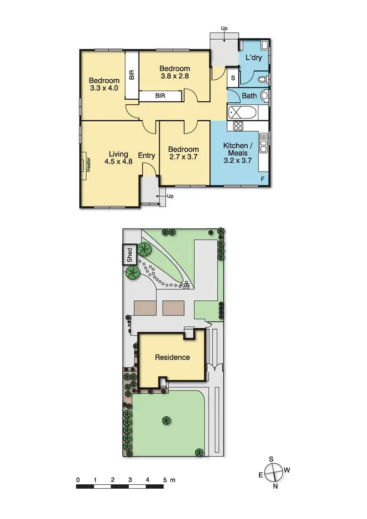 Floorplan of Homely house listing, 19 Ramu Parade, Heidelberg West VIC 3081